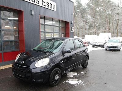Schwarz (metallic) Gebraucht 2012 Nissan Micra Acenta Limousine | 4.950 € (Fairer Preis)