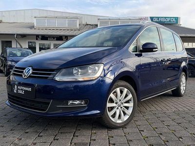 Gebraucht VW Sharan Highline 150 PS (110 kW) 2019 Blau Van / Kleinbus