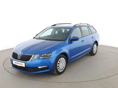 Gebraucht Skoda Octavia Clever 116 PS (85 kW) 2018 Blau Kombi