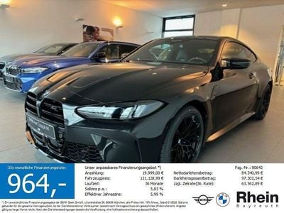 Saphirschwarz metallic Neu 2026 BMW M4 Competition Edition Coupé | 105.539 € (Fairer Preis)
