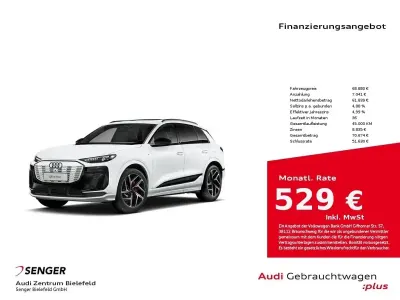 Brugt Audi Q6 e-tron Performance 225 kW (306 HK) 2025 Hvid SUV