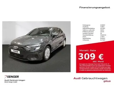 Brugt Audi A3 Business 116 HK (85 kW) 2023 Grå Sedan