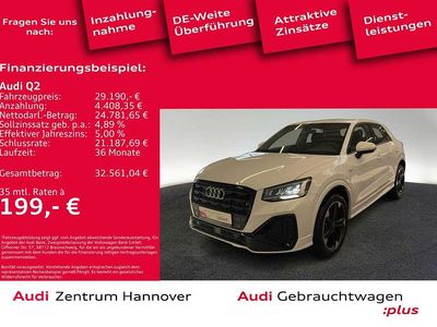 Gebraucht Audi Q2 S-Line 150 PS (110 kW) 2025 Arkonaweiß SUV