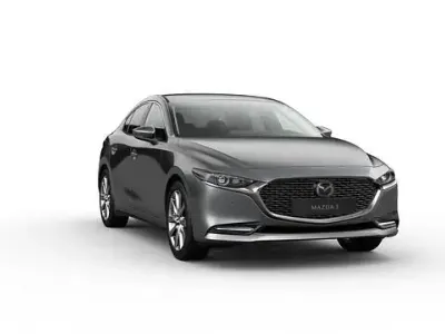 Neu Mazda 3 Exclusive 186 PS (136 kW) 2026 Machine gray Limousine