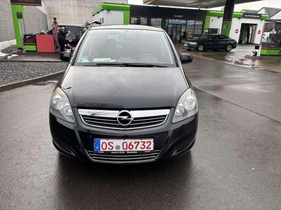 Gebraucht Opel Zafira Edition 116 PS (85 kW) 2011 Saphirschwarz mineraleffekt Van / Kleinbus