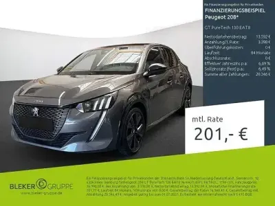 Gebraucht Peugeot 208 GT 131 PS (96 kW) 2023 Platiniumgrau (metallic) Kleinwagen