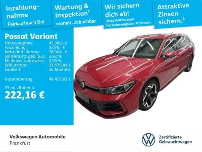 Gebraucht VW Passat R-line 177 PS (130 kW) 2025 Chilirot metallic Kombi