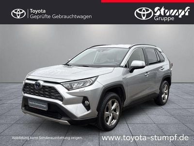 Gebraucht Toyota RAV4 Hybrid Plus 218 PS (160 kW) 2021 Lichtsilber metallic SUV