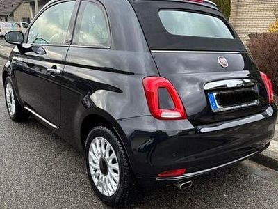 Schwarz Gebraucht 2020 Fiat 500C Lounge Cabrio | 10.500 € (Fairer Preis)
