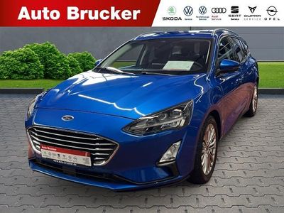 Gebraucht Ford Focus Titanium 150 PS (110 kW) 2020 Blau Kombi