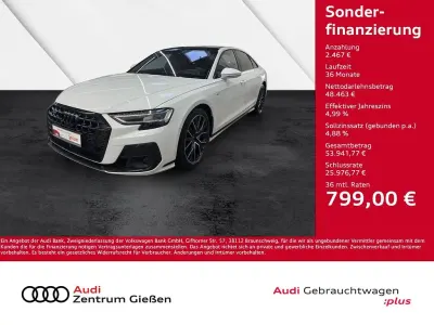 Brugt Audi A8 Ambiente 340 HK (250 kW) 2022 Hvid Sedan