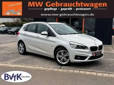 Gebraucht BMW 218 Sport Line 136 PS (100 kW) 2016 Weiß Van / Kleinbus