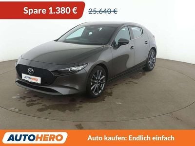 Gebraucht Mazda 3 Exclusive-Line 186 PS (136 kW) 2023 Machine grey Limousine