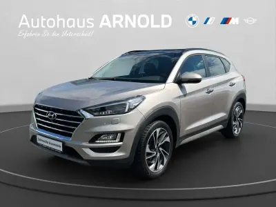 Gebraucht Hyundai Tucson 177 PS (130 kW) 2019 Weiß SUV