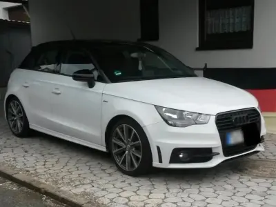 Brugt Audi A1 Sportback S-Line 118 HK (86 kW) 2014 Hvid Hatchback