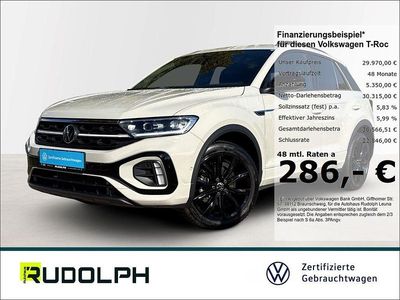 Grau Gebraucht 2024 VW T-Roc R-line SUV | 29.970 € (Fairer Preis)