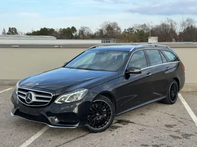 Brugt Mercedes E400 AMG 333 HK (244 kW) 2013 Sort Stationcar