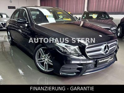 Obsidianschwarz metalliclack (metallic) Gebraucht 2016 Mercedes E220 AMG line Limousine | 31.000 € (Etwas zu teuer)