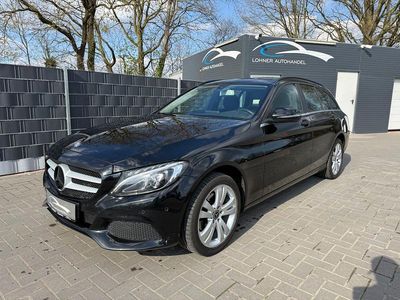 Usata Mercedes C200 136 CV (100 kW) 2015 Nero Station wagon