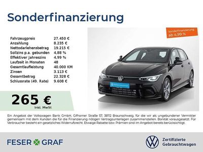 Schwarz Gebraucht 2024 VW Golf R-line Limousine | 27.450 € (Guter Preis)