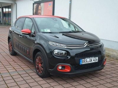 Gebraucht Citroën C3 PureTech 83 PS (61 kW) 2018 Schwarz Kleinwagen