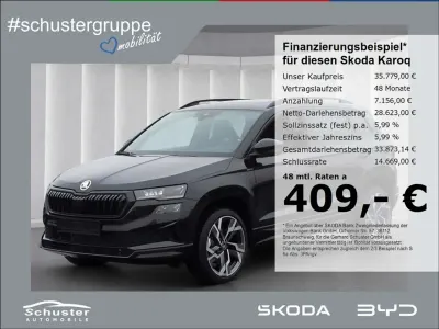Neu Skoda Karoq SportLine 150 PS (110 kW) 2026 Grau SUV