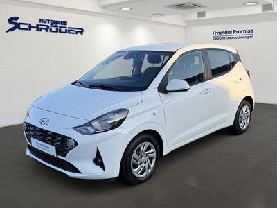 Gebraucht Hyundai i10 Select 67 PS (49 kW) 2022 Weiss Kleinwagen
