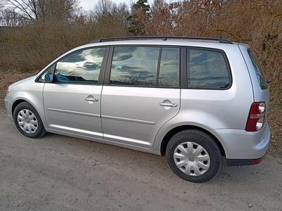 Gebraucht VW Touran Trendline 140 PS (102 kW) 2008 Silber Van / Kleinbus