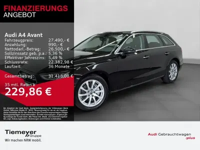 Gebraucht Audi A4 Advanced 204 PS (150 kW) 2023 Schwarz Kombi