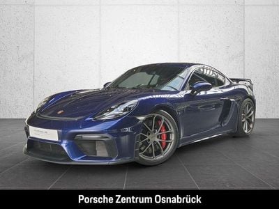 Gebraucht Porsche 718 Cayman GT4 Chrono 420 PS (308 kW) 2020 Enzianblaumetallic Coupé
