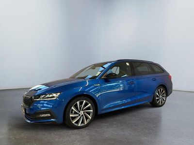 Second-hand Skoda Octavia SportLine 150 CP (110 kW) 2023 Albastru Break