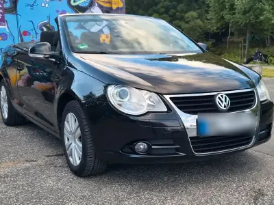 Gebraucht VW Eos 115 PS (84 kW) 2007 Schwarz Cabrio
