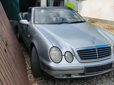 Gebraucht Mercedes CLK200 125 PS (91 kW) 1998 Grau Cabrio