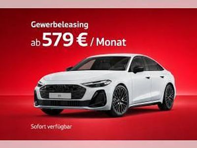 Neu Audi S5 Ambiente 367 PS (269 kW) 2026 Weiß (gletscherweiß metallic) Limousine