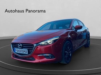 Rot Gebraucht 2017 Mazda 3 Sports-Line Limousine | 13.990 € (Etwas zu teuer)