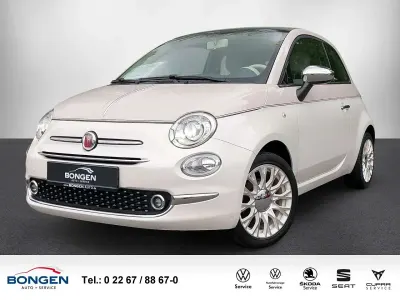 Gebraucht Fiat 500 Lounge 69 PS (50 kW) 2018 Weiß Cabrio