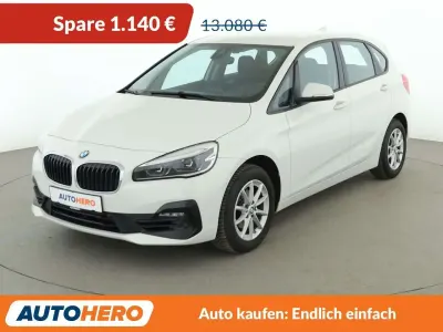 Gebraucht BMW 216 Active Tourer Advantage 109 PS (80 kW) 2018 Weiß Van / Kleinbus