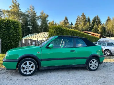 Gebraucht VW Golf Cabriolet Conceptline 90 PS (66 kW) 1995 Grün Cabrio