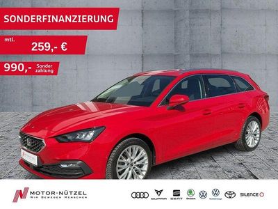 Usata Seat Leon ST XCELLENCE 131 CV (96 kW) 2022 Rosso Station wagon
