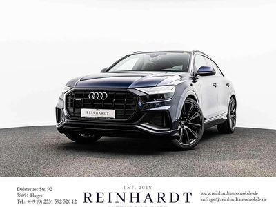 Second-hand Audi Q8 S-Line 286 CP (210 kW) 2023 Albastru SUV