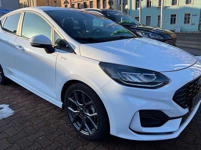 Gebraucht Ford Fiesta ST-Line 101 PS (74 kW) 2023 Frostweiß Limousine