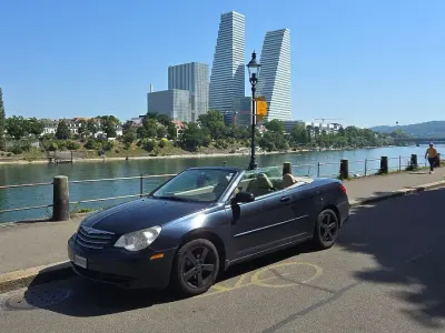 Gebraucht Chrysler Sebring Cabriolet 173 PS (127 kW) 2009 Blau Cabrio
