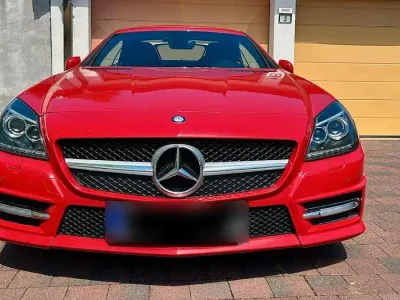 Gebraucht Mercedes SLK200 AMG line 184 PS (135 kW) 2011 Rot Cabrio