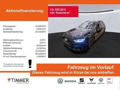 Gebraucht Audi A4 S-Line 163 PS (119 kW) 2023 Schwarz Kombi