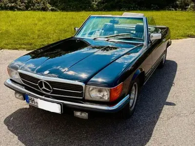 Gebraucht Mercedes SL500 231 PS (169 kW) 1984 Schwarz Cabrio