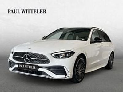 Gebraucht Mercedes C220 AMG 197 PS (144 kW) 2026 Unilack polarweiß Limousine