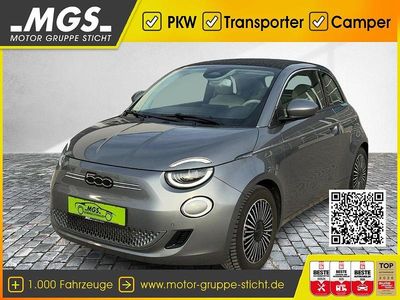 Gebraucht Fiat 500e La Prima 86 kW (118 PS) 2022 Mineral grau Cabrio