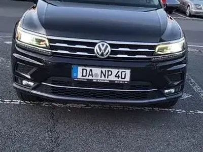 Gebraucht VW Tiguan Allspace 190 PS (139 kW) 2019 Schwarz SUV