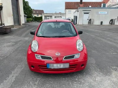 Gebraucht Nissan Micra 80 PS (58 kW) 2009 Rot Kleinwagen