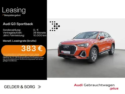 Gebraucht Audi Q3 Sportback S-Line 150 PS (110 kW) 2021 Orange SUV